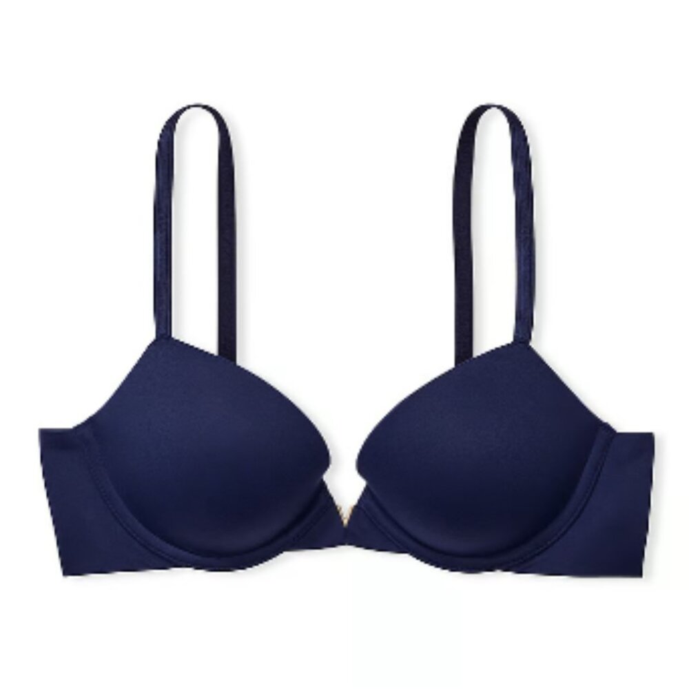 Victoria's Secret Navy Bra Love Cloud Push up NWT 34D